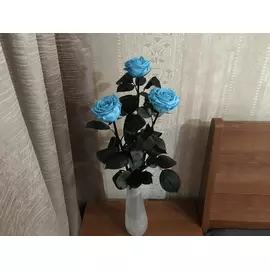 Роза стабилизированная "Бирюзовая" (Premium)