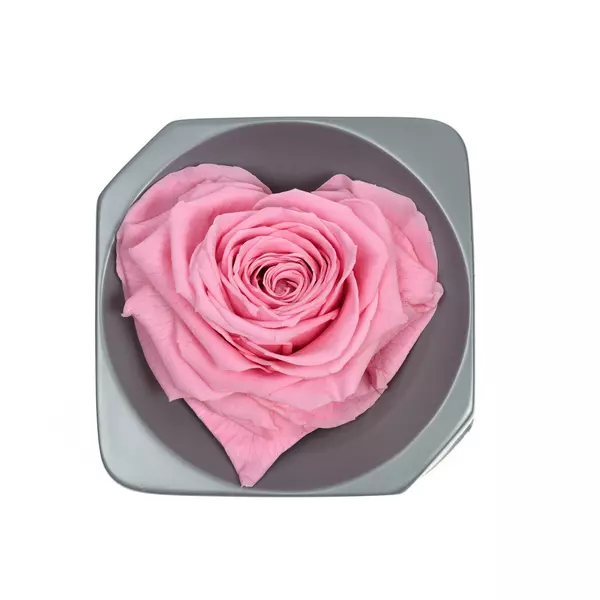 Бутон розы в форме сердца "Pastel Pink"