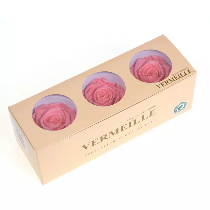 Стабилизированные бутоны розы "Pink Nectar" (Monalisa)